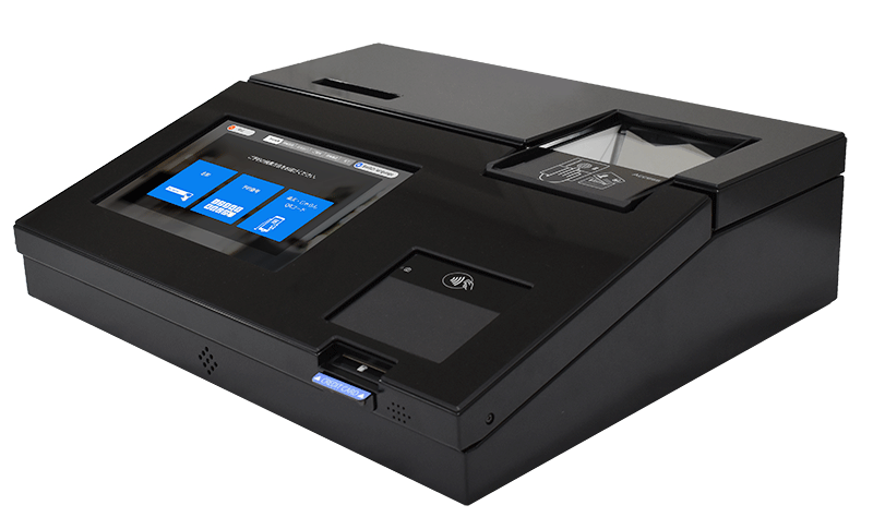 スマホのQRコードを精算機にかざすだけ!簡単セルフチェックインを実現